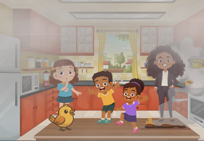 Mili and Chispa proof of concept frame 3